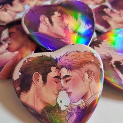 Heart button - hansry