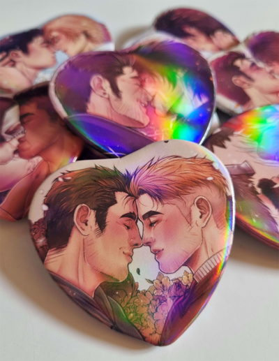 Heart Button - Hansry