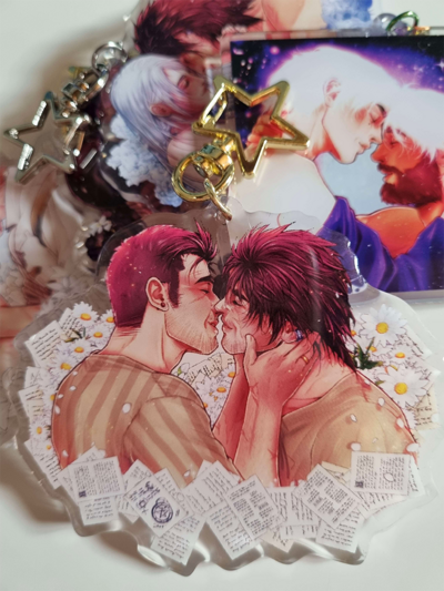 Acrylic Keychain - Cid&Clive history