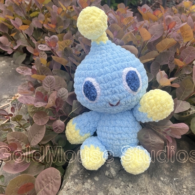 Posable amigarumi chao plush