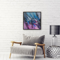 Luminous Chaos Abstract Art Print - Thumbnail 2