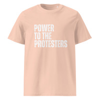 Power to the Protesters Unisex 100% Organic Cotton T-Shirt Social Justice Activist Protest Graphic Tees - Thumbnail 24