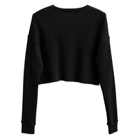 In My Activist Era Womens Cropped Crew Neck Crop Sweatshirt - Thumbnail 1