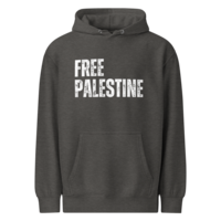 Free Palestine Gaza Hoodie Social Justice Activist Protest Statement Unisex Premium Mid-Weight Statement Hoodies  - Thumbnail 8