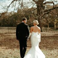 Sexy Sheath Wedding Dress, Bow Sash Satin Bridal Dress Bridal Gown - Thumbnail 1