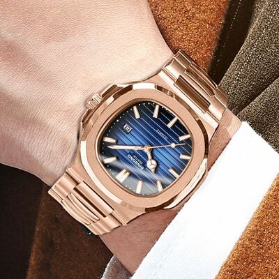Luxury fashion mens watches sport simple men quartz clock 