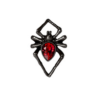 Black Spider Widow Ring - Thumbnail 1