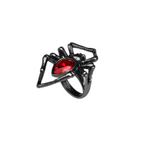 Black Spider Widow Ring - Thumbnail 2