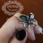 Silver Spider Poison Ring-1