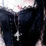 Vampire Crucifix Necklace-1