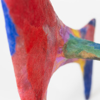 Original Clay Sculpture Artwork - The Animal on the Rock [#SS25SC007] 2025 - Thumbnail 1