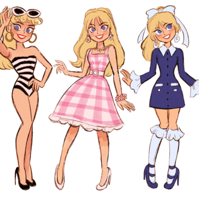 Barbiez print *on sale*