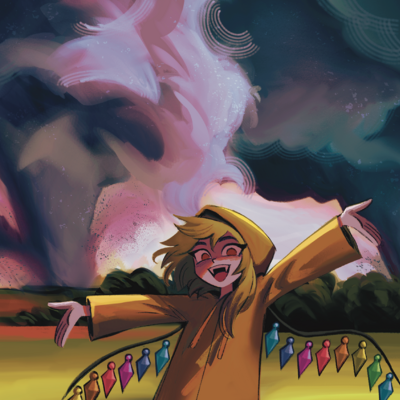 Storm chaser flandre print