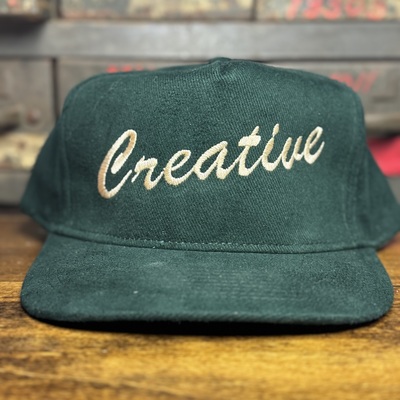 Creative green adjustable hat 