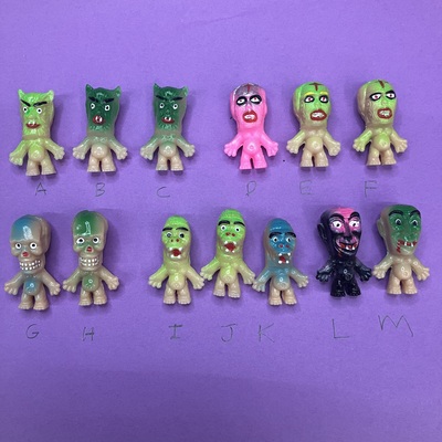 MINI MONSTER MEN (Hand Painted Resin)
