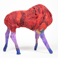 Original Clay Sculpture Artwork - The Animal in the Field [#SS25SC003] 2025 - Thumbnail 2