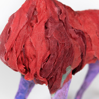 Original Clay Sculpture Artwork - The Animal in the Field [#SS25SC003] 2025 - Thumbnail 4