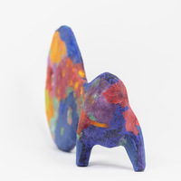 Original Clay Sculpture Artwork - The Animal Basking in the Moonlight [#SS25SC004] 2025 - Thumbnail 4