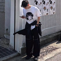 CRYING SMILE ANIME TEE - Thumbnail 3