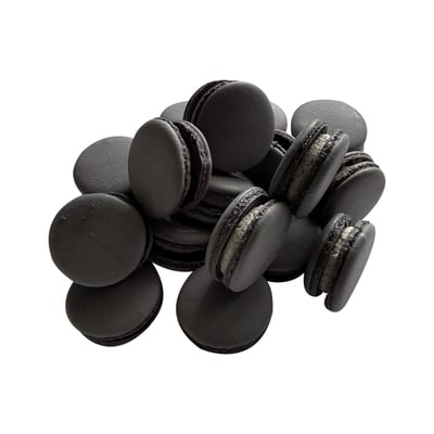 Macaron Bites® Box of 24 French Macarons – Cookies and Cream Flavor - Thumbnail 3