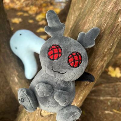Mothman keychain plush