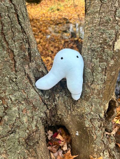 Fresno night crawler keychain plush