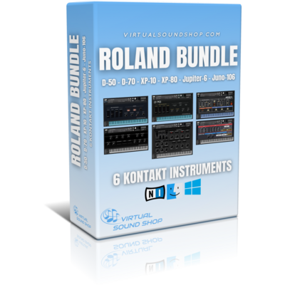 Roland bundle kontakt library instrument nki vst software
