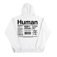 100% HUMAN HOODIE - Thumbnail 4
