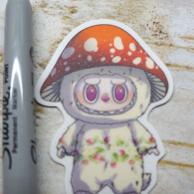 Lashroomshroom sticker