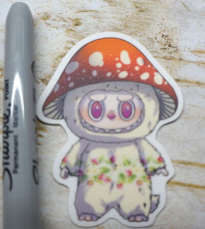 Lashroomshroom sticker