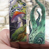 Mushroom old growth notation sticker - Thumbnail 1