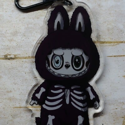 Skelfufu keychain