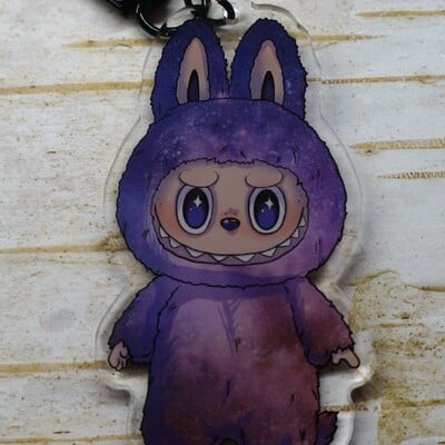 Lilalacfufu keychain