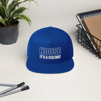 House is a feeling Flat Bill Cap - Thumbnail 3