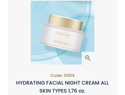 HYDRATING FACIAL NIGHT CREAM ALL SKIN TYPES 1,76oz