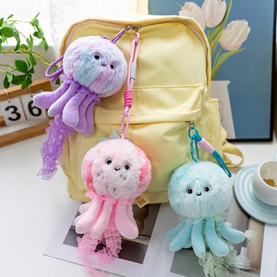 Octopus Plush Doll Pendant