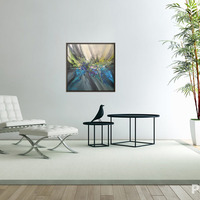 Vibrant Waves Abstract Art Print - Thumbnail 1