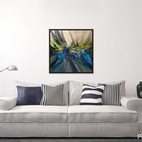 Vibrant Waves Abstract Art Print - Thumbnail 3