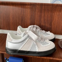 Silver Lace Casual Sneakers - Thumbnail 3