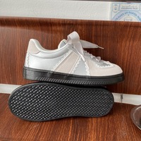 Silver Lace Casual Sneakers - Thumbnail 4