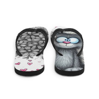 One love Frabic. Flip-Flops - Thumbnail 2