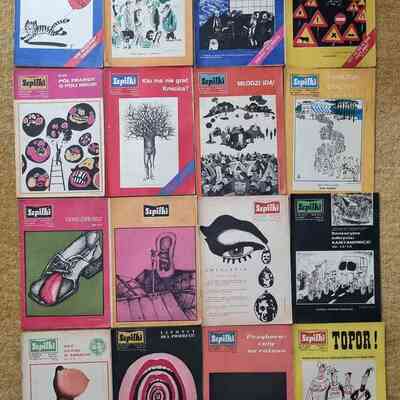 Polish satirical magazines "szpilki" from 1971