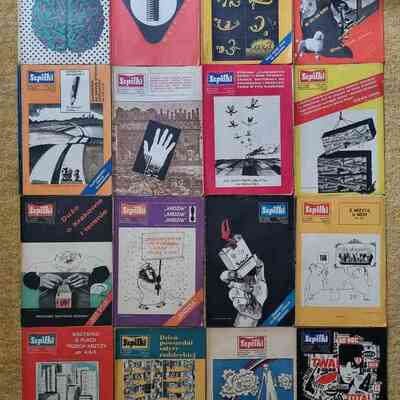 Polish satirical magazines "szpilki" from 1972