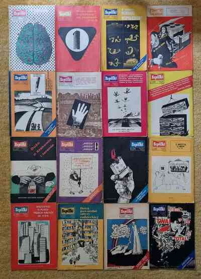 Polish Satirical magazines "Szpilki" from 1972
