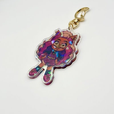 Clawdeen keychain