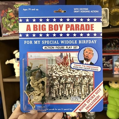 Big boy parade play set