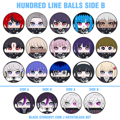 Hundred line balls