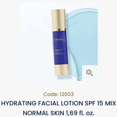 Hydrating facial lotion spf 15 mix normal skin 1,69 fl.