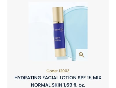 HYDRATING FACIAL LOTION SPF 15 MIX NORMAL SKIN 1,69 fl.
