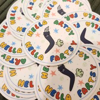 Hella artsy hella fartsy sticker - Thumbnail 2